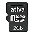 Ativa™ microSD™ Memory Card, 2GB 1 thumbnail image