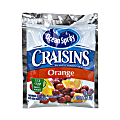 OCEAN SPRAY Craisins Orange Flavored Dried Cranberries, 1.16 oz, 200 Count 1 thumbnail image