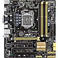 Asus H87M-PLUS/CSM Desktop Motherboard - Intel H87 Express Chipset - Socket H3 LGA-1150 - Retail Pack 1 thumbnail image