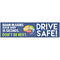 Custom Car Bumper Sticker Magnets, 3" x 12", Set Of 100 Magnets 1 thumbnail image