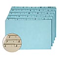 Office Depot® Brand File Guides, A-Z, Legal Size, 30% Recycled, Blue, Pack Of 25 1 thumbnail image