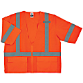 Ergodyne GloWear Safety Vest, Standard, Type-R Class 3, XX-Large/3X, Orange, 8320Z 1 thumbnail image
