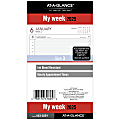 2025 AT-A-GLANCE® Weekly Planner Refill, Portable Size, January to December 1 thumbnail image