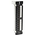 Eaton Tripp Lite Series Cat5e Wall-Mount 12-Port Patch Panel - PoE+ Compliant, 110/Krone, 568A/B, RJ45 Ethernet, TAA - N050P12 1 thumbnail image