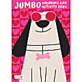 Bendon Jumbo Coloring & Activity Book, Valentine's Dog 1 thumbnail image