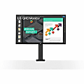 LG 27BN88Q-B 27" Class WQHD LCD Monitor - 16:9 - Textured Black - 27" Viewable - In-plane Switching (IPS) Technology - 27BN88QB 1 thumbnail image