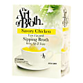 The Art of Broth Chicken Flavored Sipping Broth, Box Of 20 Bags