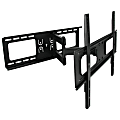 MegaMounts Full Motion Wall Mount For 32 - 70" TVs, 3"H x 26"W x 19"D, Black 1 thumbnail image
