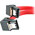 StarTech.com 18in Right Angle Latching SATA Serial ATA Cable