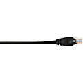 Black Box Connect Cable CAT6 250-MHz Stranded Ethernet Patch Cable - Patch cable - RJ-45 (M) to RJ-45 (M) - 3 ft - UTP - CAT 6 - molded, snagless, stranded - black 1 thumbnail image