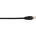 Black Box Connect Cable CAT6 250-MHz Stranded Ethernet Patch Cable - Patch cable - RJ-45 (M) to RJ-45 (M) - 3 ft - UTP - CAT 6 - molded, snagless, stranded - black