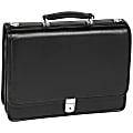 McKlein Bucktown Leather Briefcase, Black 1 thumbnail image