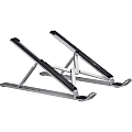 DURABLE Laptop Stand FOLD - Upto 15" Screen Size Notebook Support - Aluminum - Silver 1 thumbnail image