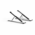 DURABLE Laptop Stand FOLD - Upto 15" Screen Size Notebook Support - Aluminum - Silver 1 thumbnail image