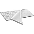 Man & Machine Its Cool Fitted Drape - For Man & Machine Keyboard - Hygienic White - Water Proof - Silicone