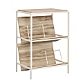 Sauder® Nova Loft 37"H Accent Storage Bookcase, Kiln Acacia®/White 1 thumbnail image