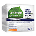 Seventh Generation™ Professional Free And Clear Powder Laundry Detergent, 112 Oz, Carton Of 4 Boxes 1 thumbnail image