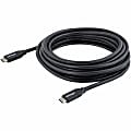 StarTech.com 4m 13 ft USB C Cable with Power Delivery (5A) - M/M - USB 2.0 - USB-IF Certified - USB 2.0 Type C Cable - USB2C5C4M 1 thumbnail image
