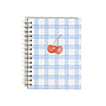 U Brands® Spiral Journal With Stickers, 6” x 8”, Cherry Picnic, Total Quantity 1 1 thumbnail image