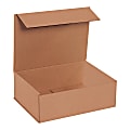 Partners Brand Corrugated Mailers, 4"H x 9"W x 12"D, Kraft, Bundle Of 50 Mailers