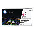 HP 654A Magenta Toner Cartridge, CF333A