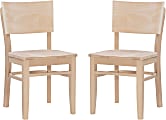 Linon Hinmon Side Chairs, Unfinished, Set Of 2 Chairs 1 thumbnail image