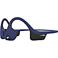 Aftershokz TREKZ AIR AS650MB Earset - Stereo - Wireless - Bluetooth - 33 ft - 11 Ohm - 20 Hz - 20 kHz - Earbud, Behind-the-neck, Over-the-ear - Binaural - In-ear - Noise Cancelling Microphone - Noise Canceling - Midnight Blue