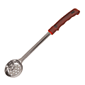 Winco Perforated Portion Spoon, 2 Oz, Red 1 thumbnail image