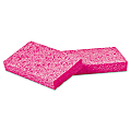 Boardwalk® Small Cellulose Sponges, 6 1/2" x 3 5/8", Pink, Pack Of 48