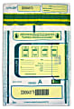 Control Group Tamper-Evident Deposit Bags, 9" x 12", Clear, Pack Of 100