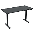 Techni Mobili 55”W Electric Adjustable Height Standing Desk, Black, Total Qty 1 1 thumbnail image