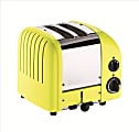 Dualit® NewGen Extra-Wide Slot Toaster, 2-Slice, Citrus Yellow