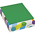 BriteHue Inkjet/Laser Print Copy And Multi-Use Paper, Letter Size (8 1/2" x 11"), 24 Lb, Vellum, Smooth, Green, Ream Of 500 Sheets 1 thumbnail image
