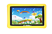 LINSAY Kids Quad-Core Dual Cam Wi-Fi Tablet With Yellow Defender, 7" Screen, 1GB Memory, 8GB Storage, , F7HD4CORE KIDS