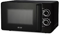Commercial Chef 0.7 Cu. Ft. Small Countertop Microwave With Mechanical Control, Black 1 thumbnail image
