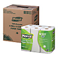 Marcal® Quilted 2-Ply Paper Towels, 140 Sheets Per Roll, Pack Of 24 Rolls