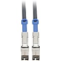 Tripp Lite Mini-SAS External HD Cable - SFF-8644 to SFF-8644, 12 Gbps, 1 m (3.3 ft.) - First End: 1 x SFF-8644 Male Mini-SAS HD - Second End: 1 x SFF-8644 Male Mini-SAS HD - 12 Gbit/s - Shielding - Gold Plated Contact - 28 AWG - Black