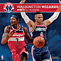 Lang Turner Licensing Monthly Wall Calendar, 24”H x 12”W, Washington Wizards, January To December 2022