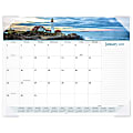 AT-A-GLANCE 2023 RY Landscape Panoramic Monthly Desk Pad, Large, 21 3/4" x 17" 1 thumbnail image
