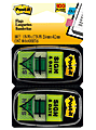 Post-it® Notes Sign & Date Printed Flags, 1" x 1-7/10", Green, 50 Flags Per Pad, Pack Of 2 Pads 1 thumbnail image
