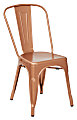 Office Star™ Bristow Armless Chair, Copper, Set Of 2 Chairs