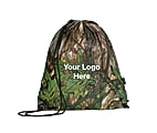 Drawstring Sport Pack, Forest Camouflage