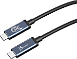 j5create USB 40Gbps 240W USB Type-C Cable, Black/Space Gray, JUC29L08