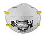 3M™ 8210 Particulate Respirator Masks, N95, White, Pack of 20 Respirators