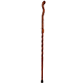 Brazos Walking Sticks™ Fitness Walker Oak Walking Stick, 55", Red