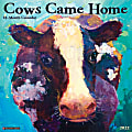 Willow Creek Press Animals Monthly Wall Calendar, 12" x 12", Cows Came Home, January to December 2022, 17708 1 thumbnail image