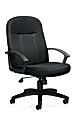 Offices To Go™ Tilter Chair With Arms, 41"H x 26 1/2"W x 24"D, Black