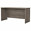 Bush Business Furniture Studio C 60"W Computer Desk Credenza, Modern Hickory, Standard Delivery