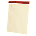 Ampad® Esselte Retro Legal Pads, 8 1/2" x 11 3/4", Ivory, 50 Sheets Per Pad, Pack Of 4 Pads