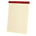 Ampad® Esselte Retro Legal Pads, 8 1/2" x 11 3/4", Ivory, 50 Sheets Per Pad, Pack Of 4 Pads 1 thumbnail image
